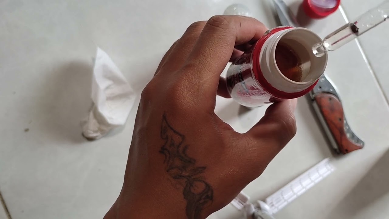 cara tambah Nikotin Liquid Vape dengan RTS cair