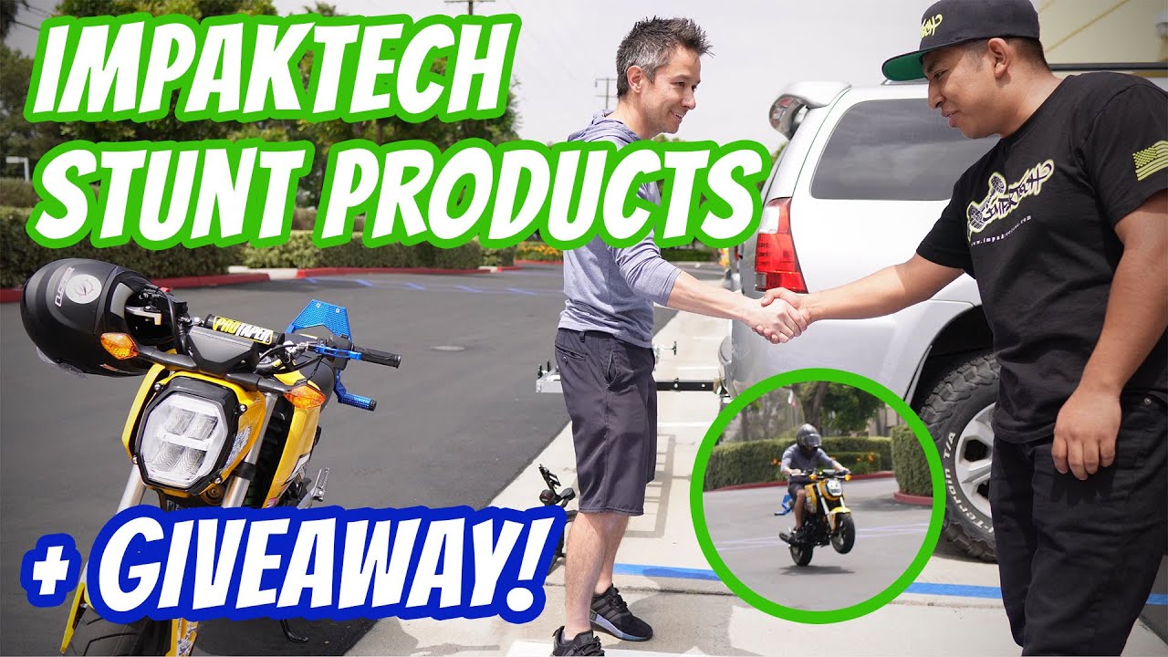 Impaktech 12 Bar, Rear Sets & Easy Pull Clutch Lever for the 2022 Honda Grom