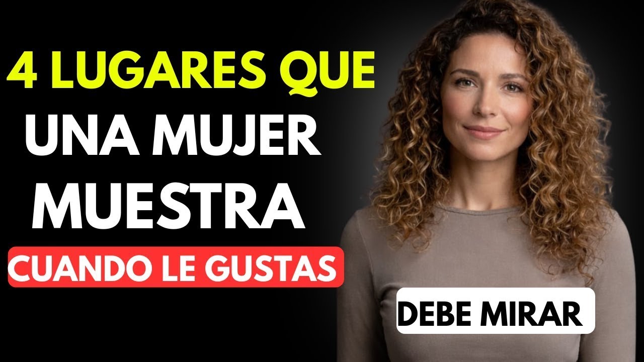 4 PARTES DEL CUERPO QUE ELLA MUESTRA SI LE GUSTAS