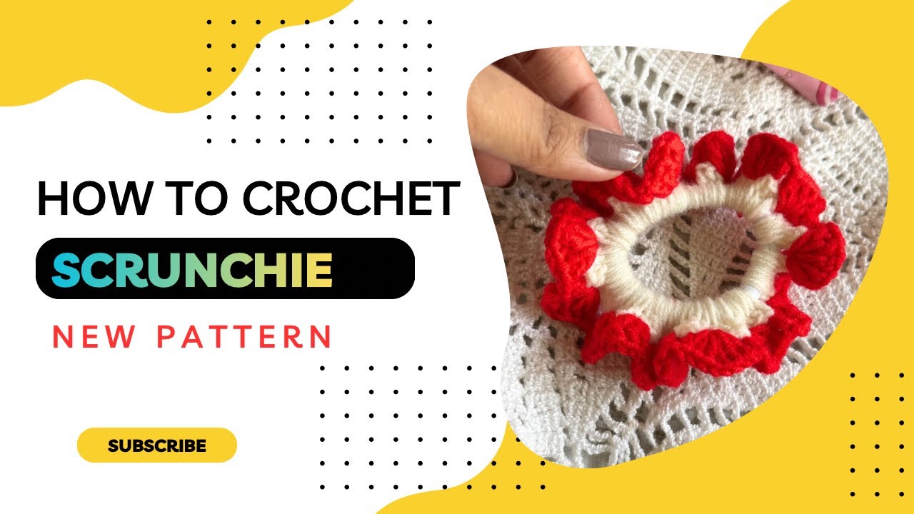 How to crochet Scrunchie
