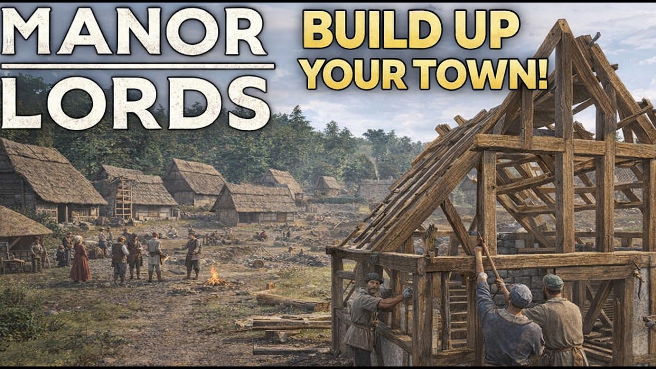 New MEGACITY in Manor Lords MASSIVE NEW UPDATE | New Map, Lets play part 04 - expanding
