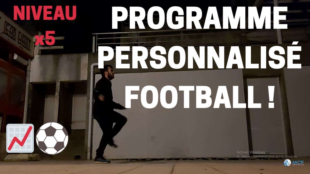 PLANNING PERSO DE LA SEMAINE POUR FOOTBALLEUR !