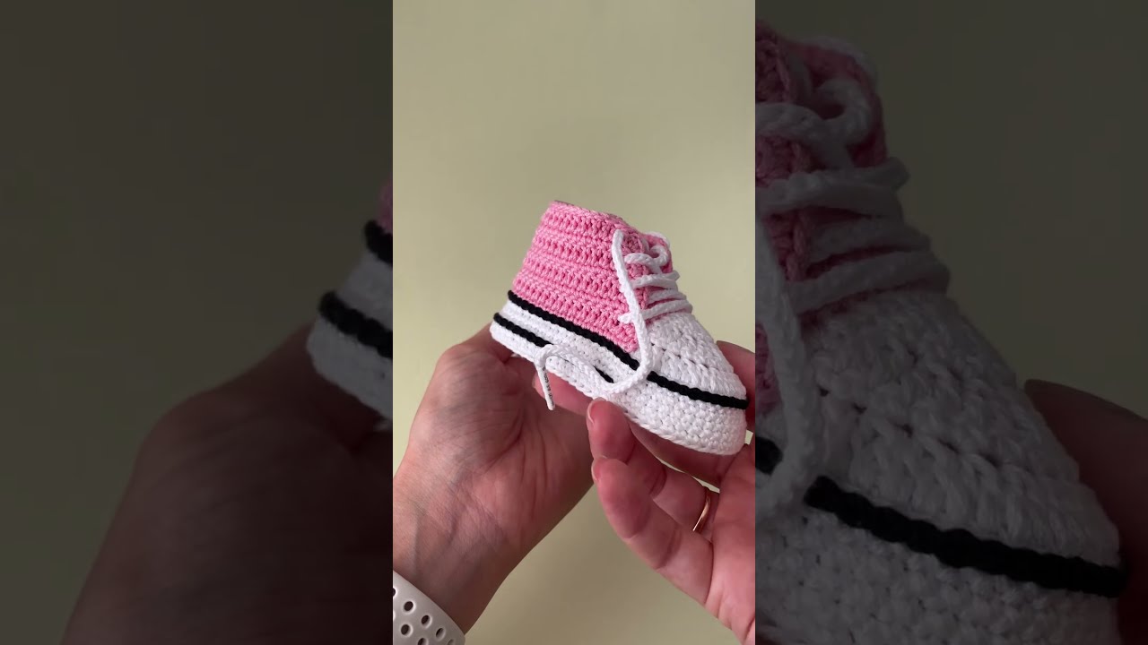 Quick & Easy Crochet Baby Booties Tutorial - Perfect Baby Shower Gift  #beginnerfriendly