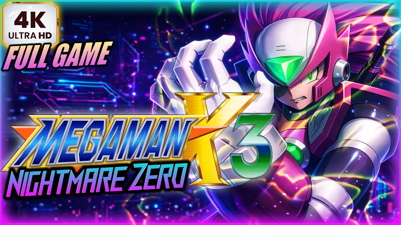 MEGA MAN X3: Project Nightmare Zero FULL GAME 4K/60fps