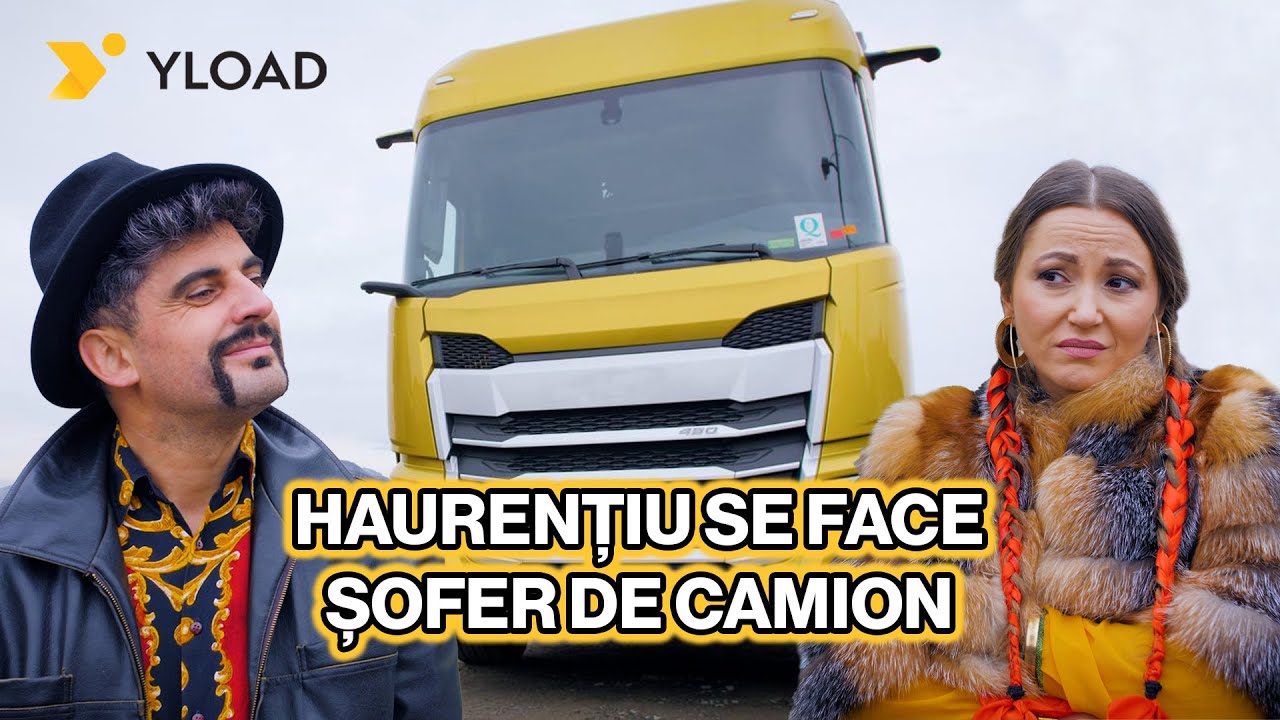 Haurențiu se face șofer de camion