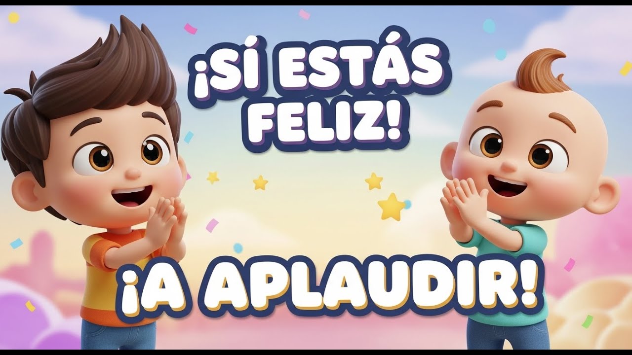 Si estás feliz y lo sabes 👏 | Canciones infantiles divertidas y educativas para niños