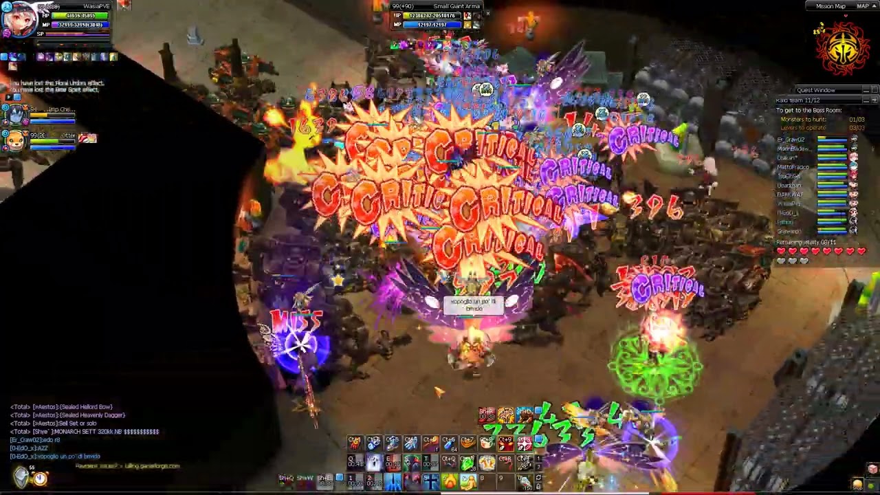 Nostale Giant Arma Raid