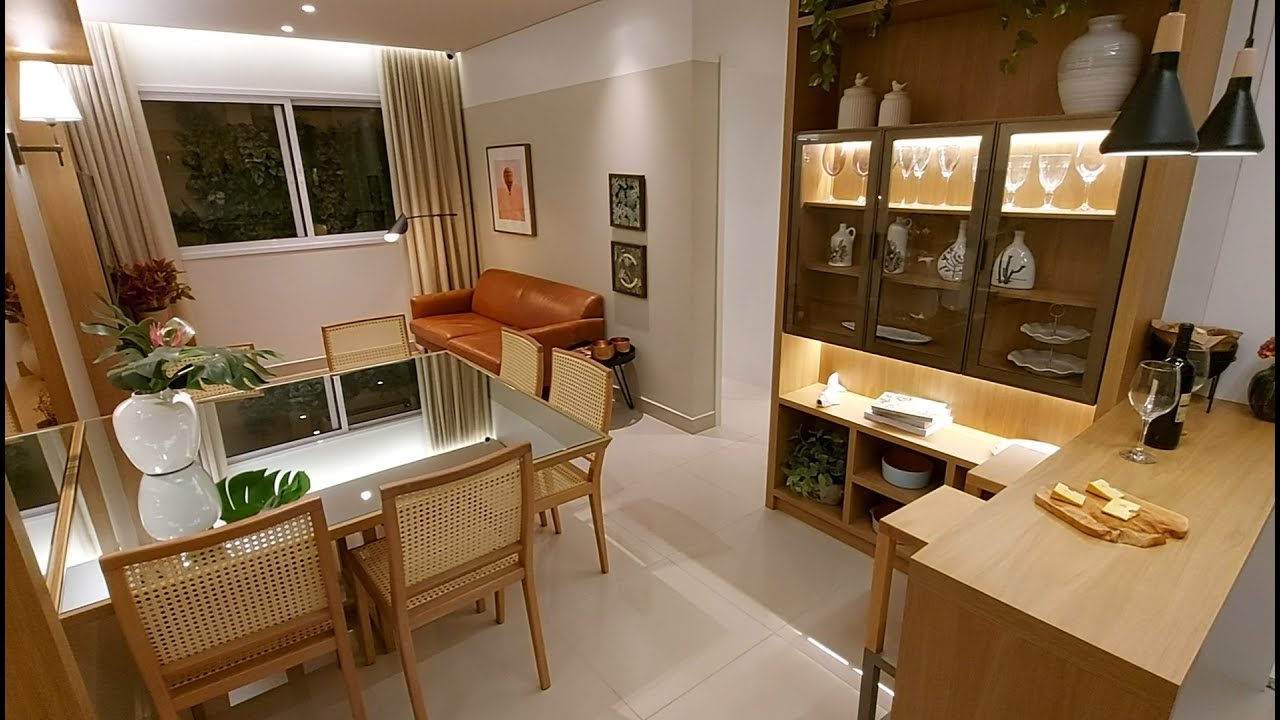 ESTE VÍDEO CONTÉM CENAS DE UM CHARMOSO APARTAMENTO DECORADO | GOIÂNIA