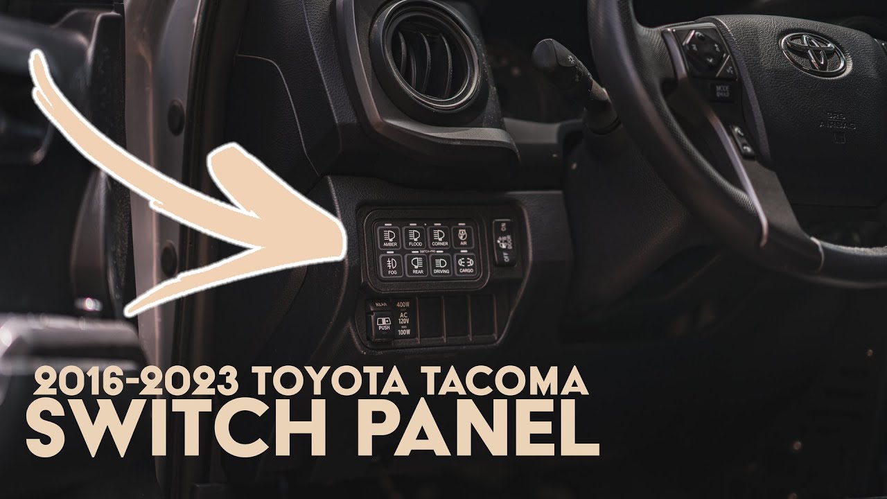 ОБЯЗАТЕЛЬНО К ПРОВЕРКЕ, если вы используете Switch Pro или Auxbeam в ВАШЕЙ Toyota TACOMA 2016-202...