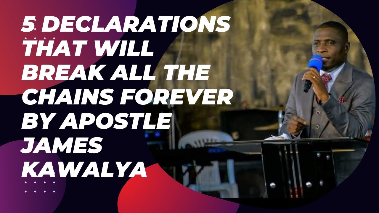 5 DECLARATIONS  TO STOP WITCHCRAFT  FOREVER//CONSECRATION//JAMES KAWALYA