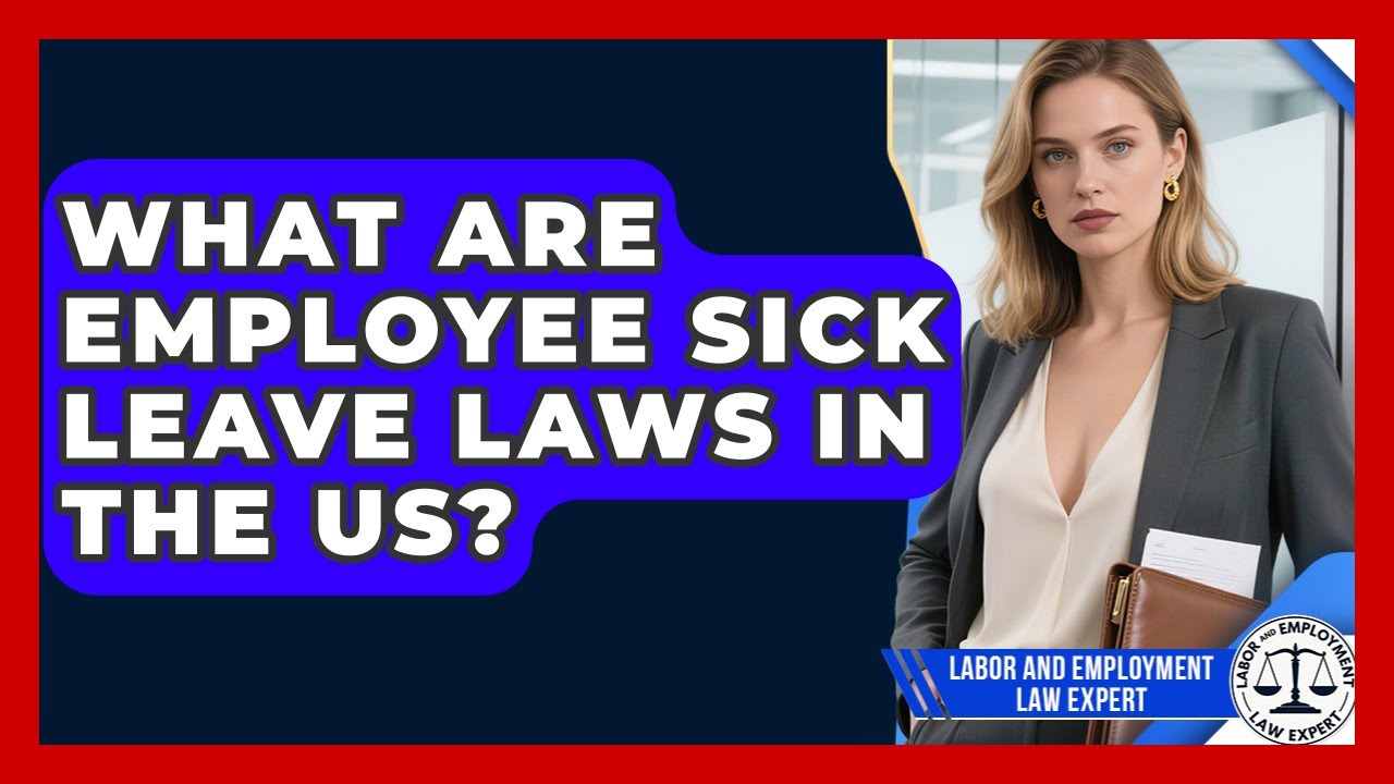 What Are Employee Sick Leave Laws In The US? - Labor and Employment Law Expert