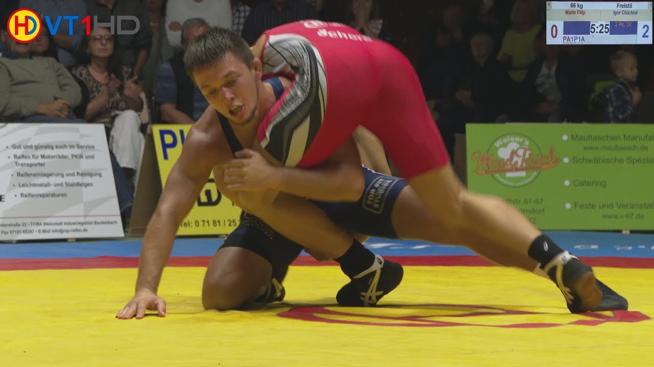 RINGEN | Regionalliga BaW&uuml; | 66kg LL: FILIP (Schorndorf) vs. CHICHIOI (Reilingen-Hockenheim)
