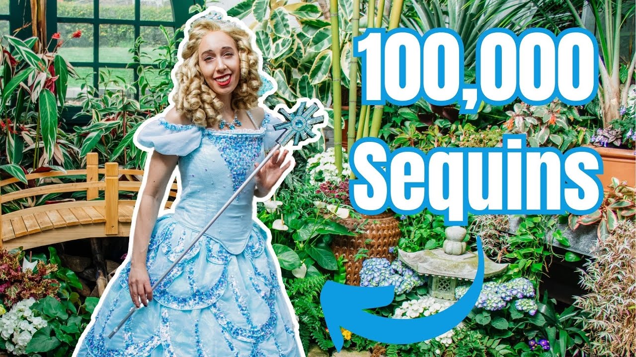 This Wicked cosplay ball gown took me 2 years to make || Making Glinda's Bubble Dress from Wicked