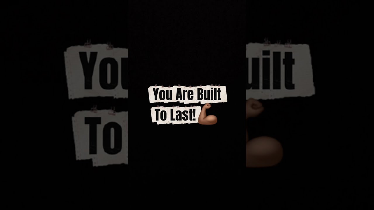 Wisdom Wednesday  You Are Built To Last! 