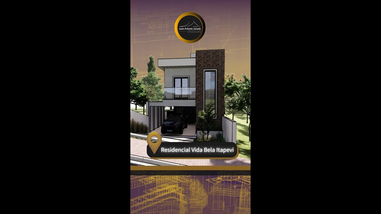 Sobrado de 180 m&sup2; em terreno plano