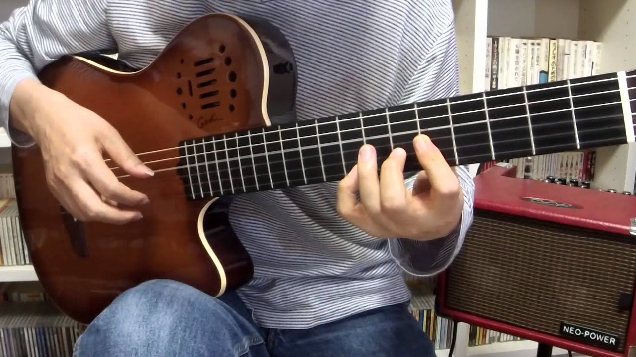 ♪O Grande Amor (Tom Jobim) - Solo Guitar　♪オ・グランジ・アモール (アントニオ・カルロス・ジョビン) - ソロギター - 千葉幸成　♪ 偉大な愛