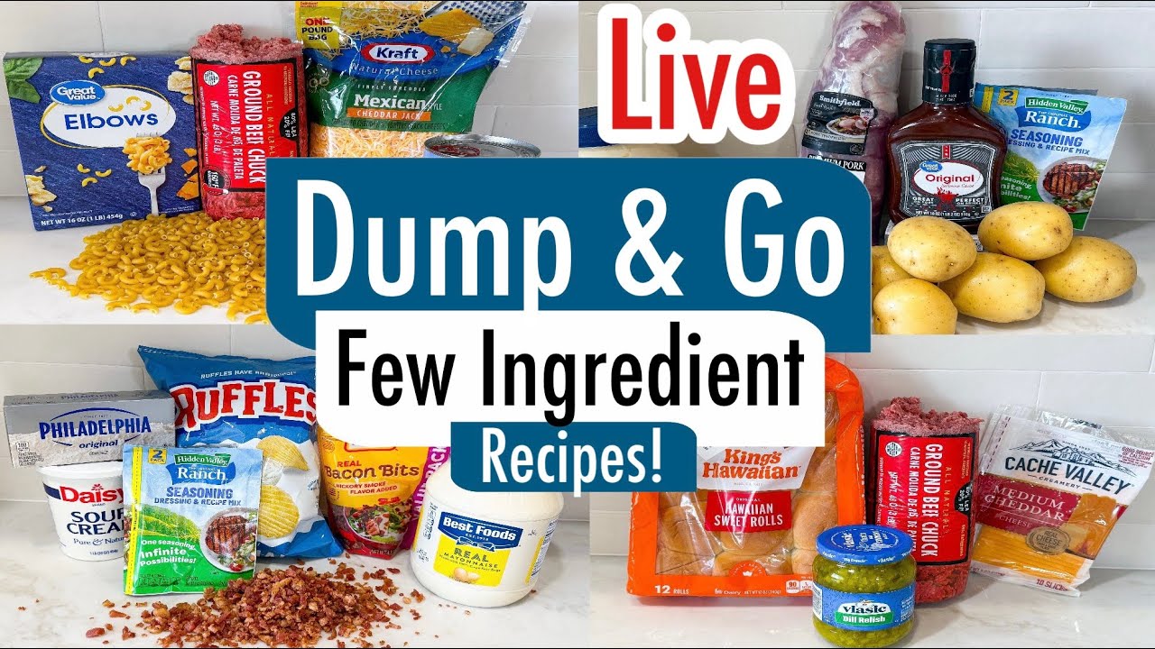 LIVE REPLAY: Easy Dump & Go Recipes from My New Cookbook “Make It Simple” by Julia Pacheco