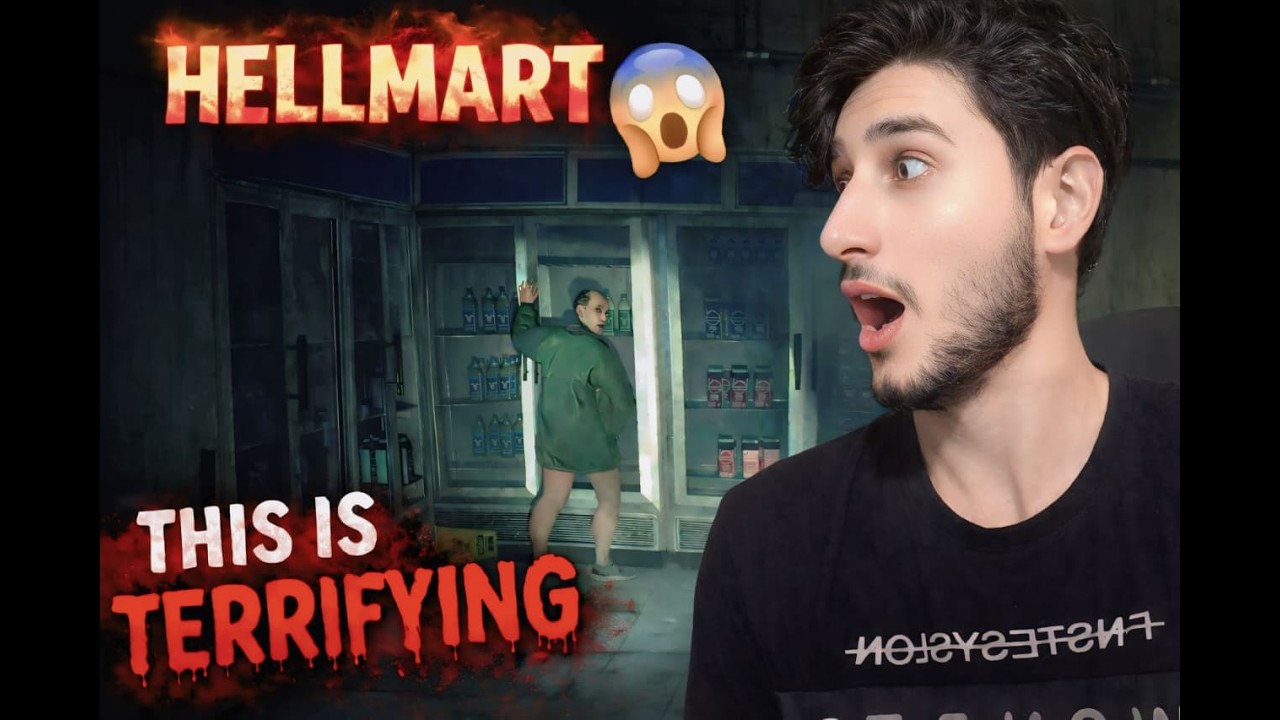 HELLMART Gameplay | First Time Playing (Scary Supermarket Simulator) 😱