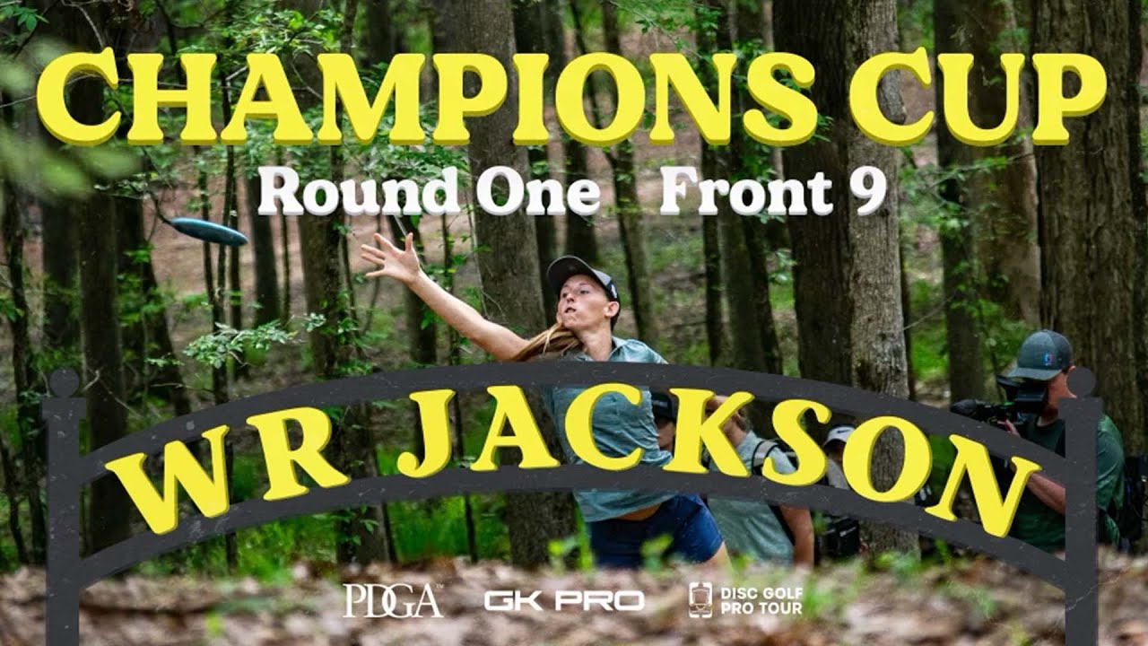 2022 Champions Cup |  RD1 F9 | Panis, Pierce, Allen, Tattar | PDGA Major