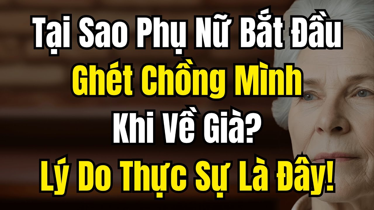 Tại Sao Phụ Nữ Lớn Tuổi Bắt Đầu GHÉT CHỒNG Mình Sau Tuổi 70 Và Điều Hầu Hết Đàn Ông Vẫn Không Hiểu
