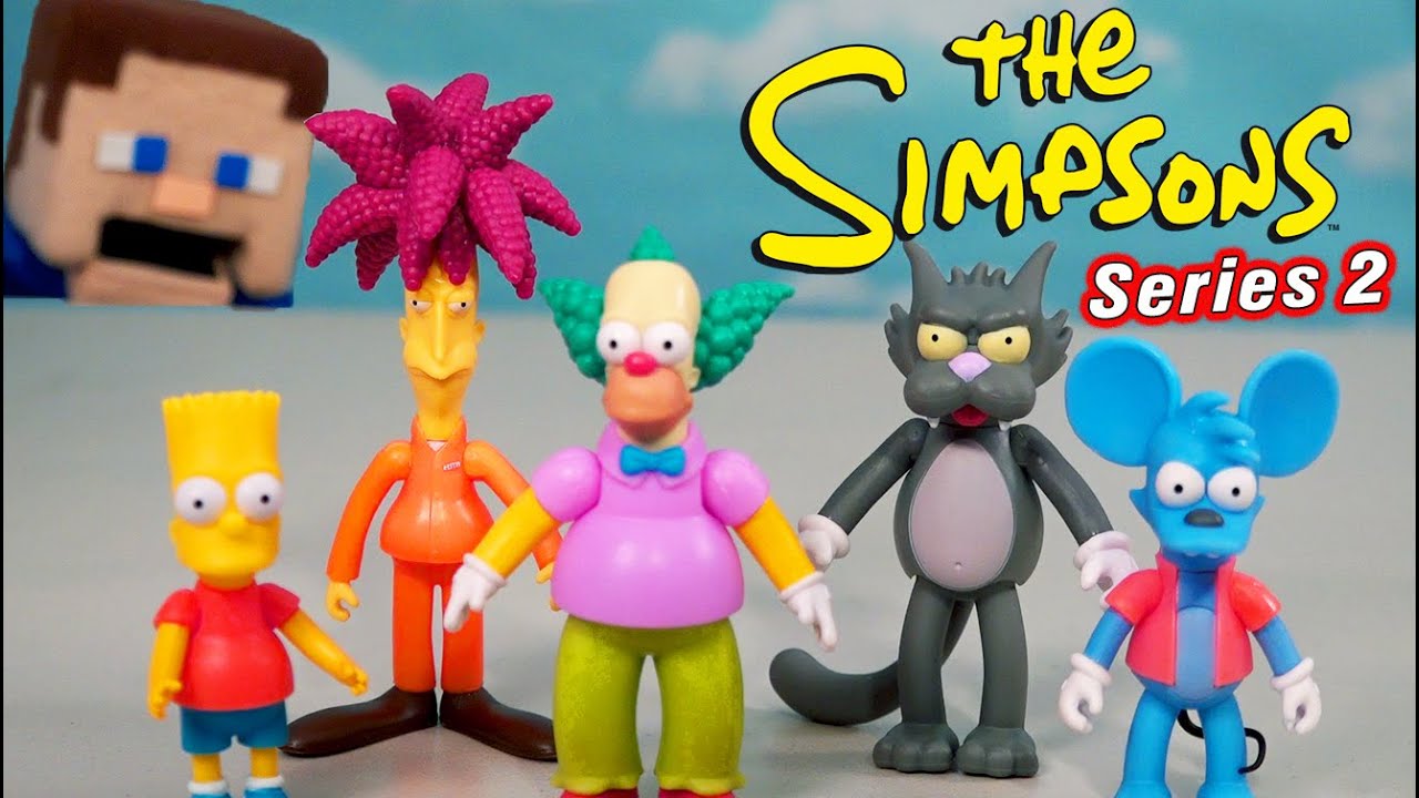 The Simpsons Figures SERIES 2 FIGURES! Jakks 2.5 inch 2025