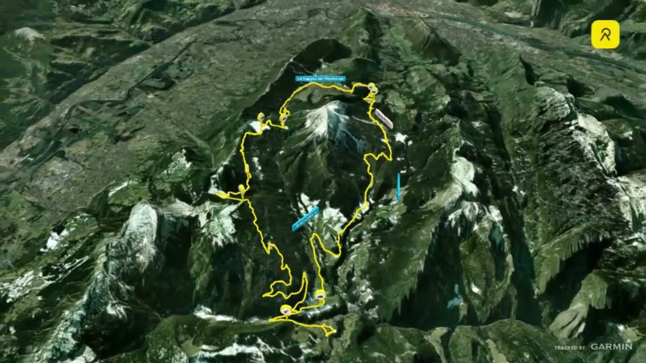 Tour de Chamechaude en chartreuse.