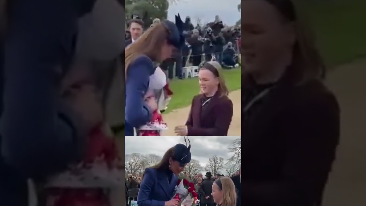 Watch What She Does With the Flowers #royalfamily