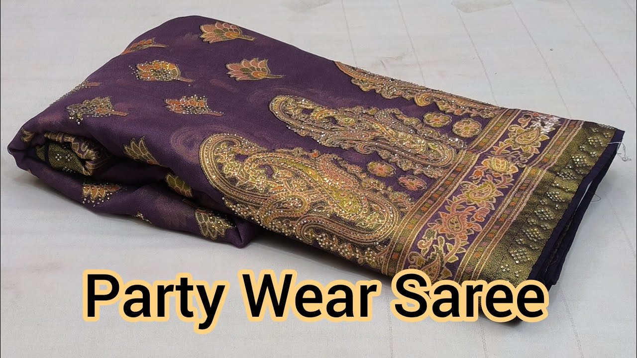 Fancy Party Wear Sarees|Braso Sarees|Chiffon Sarees#newfancysaree #sareecollection2026