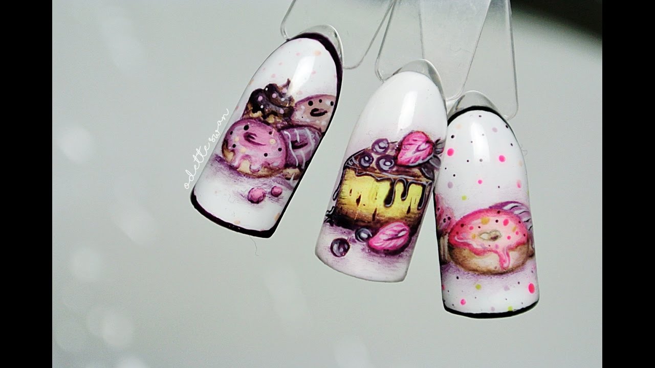 DIY Donut Nailart | Easy Micropainting |  Indigo Nails 2016