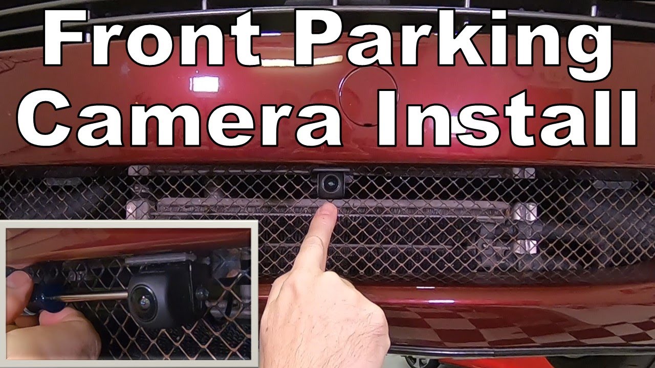 Front Parking Camera Install in an Aston Martin DB9