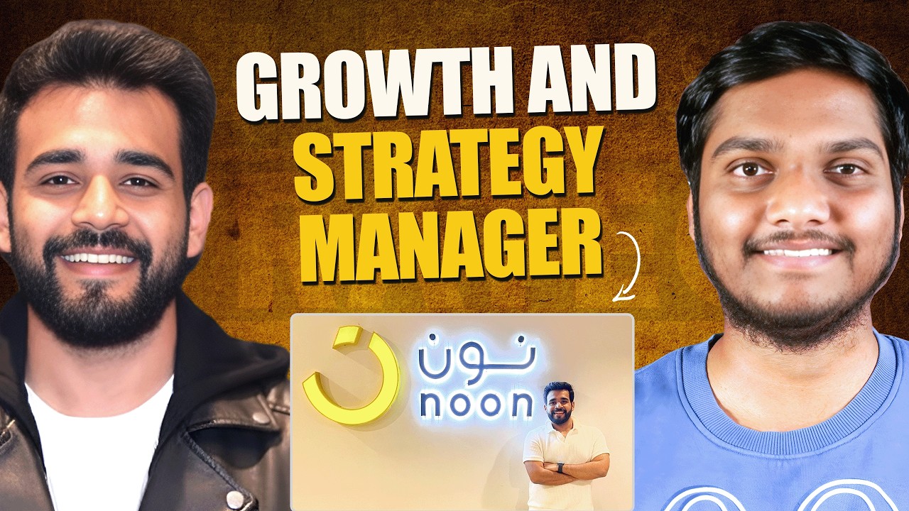 How he cracked Noon as Growth and Strategy Manager ft.Pranav Karmakar (MBA, SPJIMR)