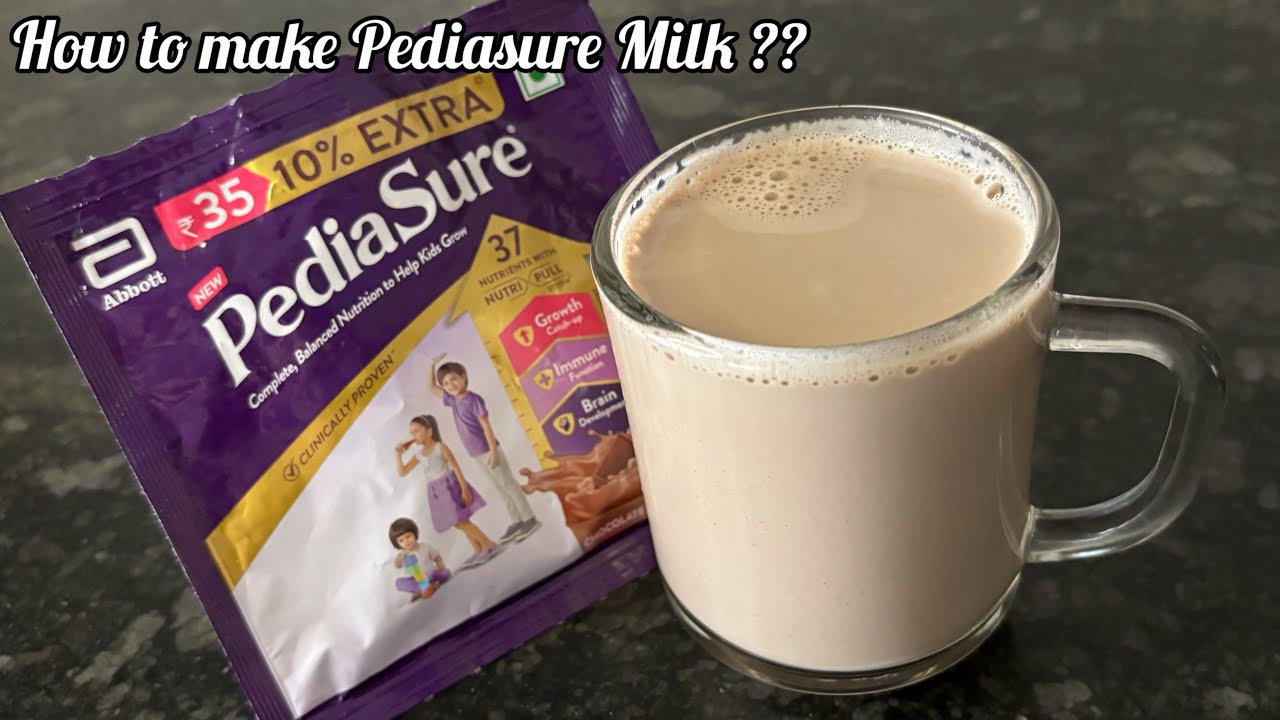 How to make Pediasure Milk | Pediasure Nutritional Drink Powder for Kids | Pediasure