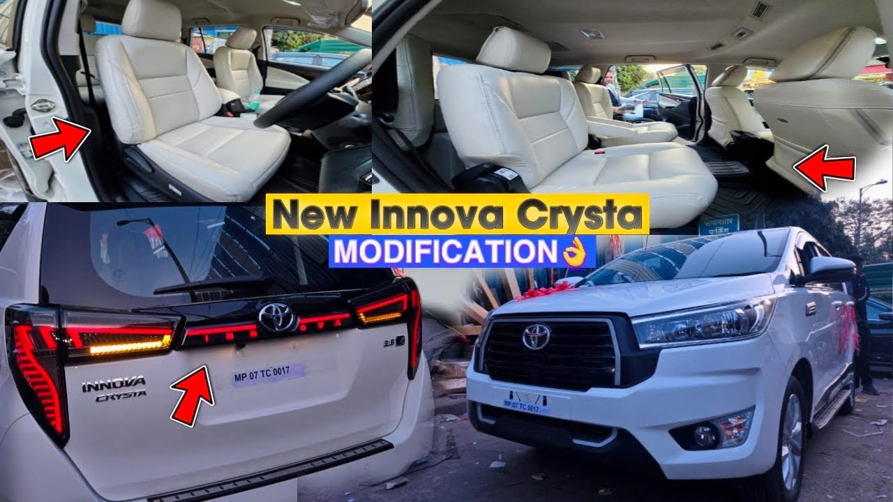 New Innova Crysta Base to Top Modified🤩| Innova Crysta Modification🔥