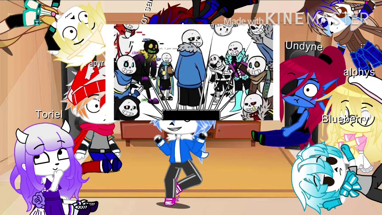 Another Undertale reaction video (Check the links in the description).