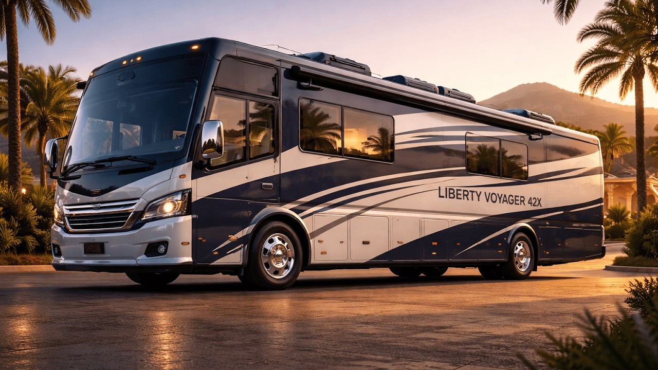 “The MOST Luxurious Motorhome Ever? Voyager 42X” 😱 | Luxury | Voyager42X | Motorhome