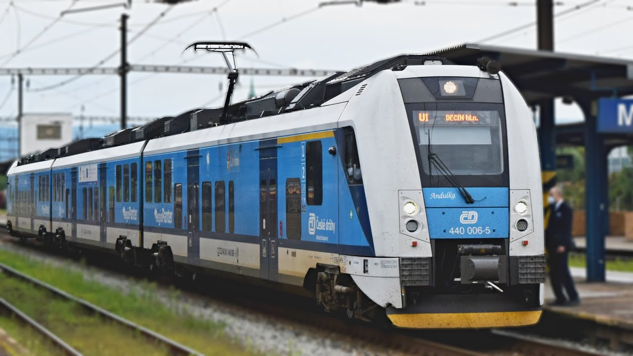 ČD RegioPanter 440.006 ● Os 6827 (Kadaň-Prunéřov ► Děčín hl.n.) ● Most