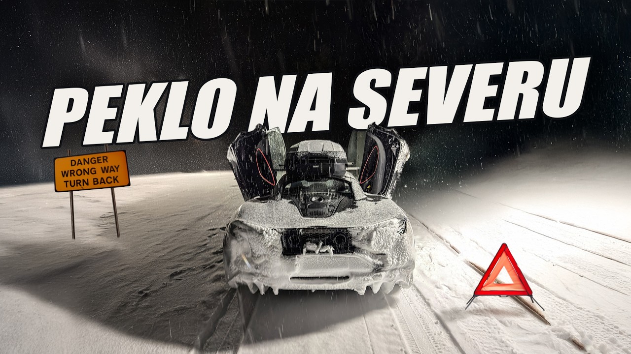 Z Brna za Polární kruh Mclarenem