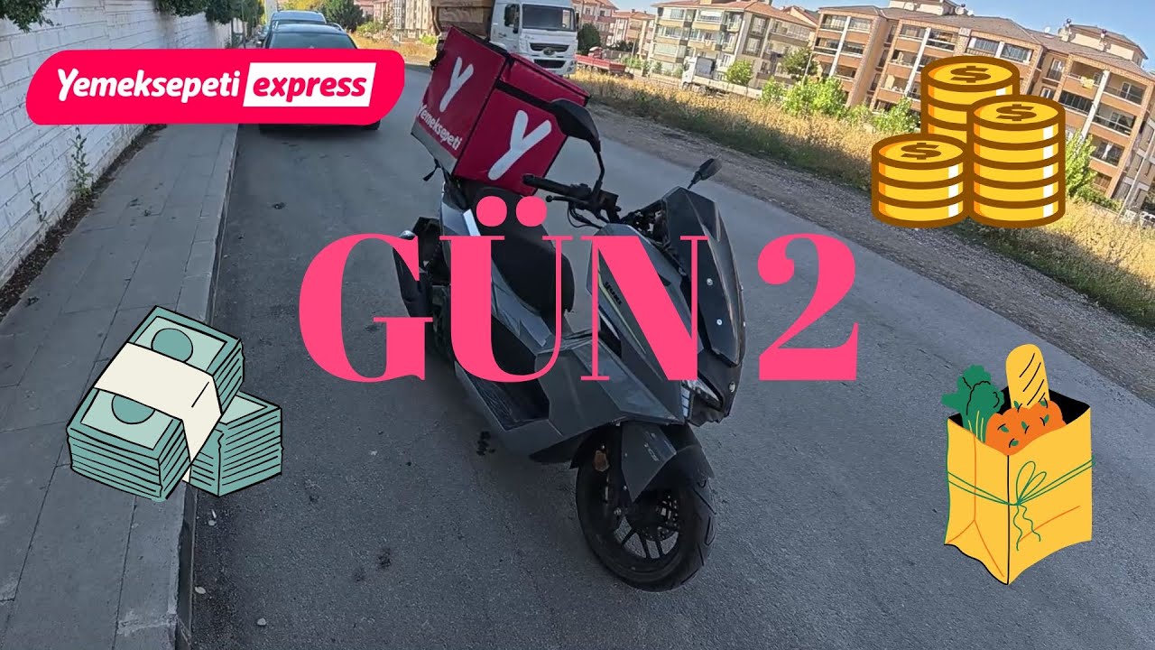 Gün 2 I Yemek Sepeti Express I Kazanç? I Para Yatırma? I Kameram ve Mikrofonum? I Aparatlar I VLOG2