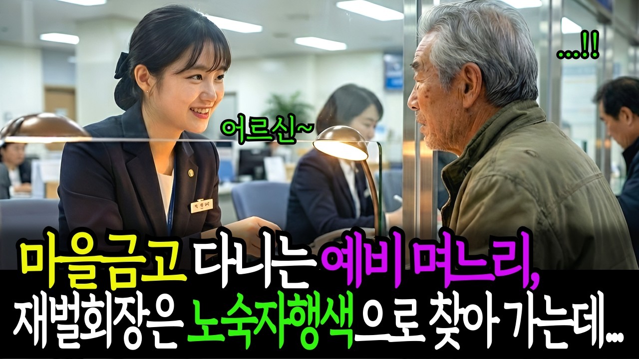 “재벌 회장이 노숙자 차림으로 며느리를 시험했다… 그녀의 한마디에 결국 오열” | 노후사연 | 감동사연 |오디오북