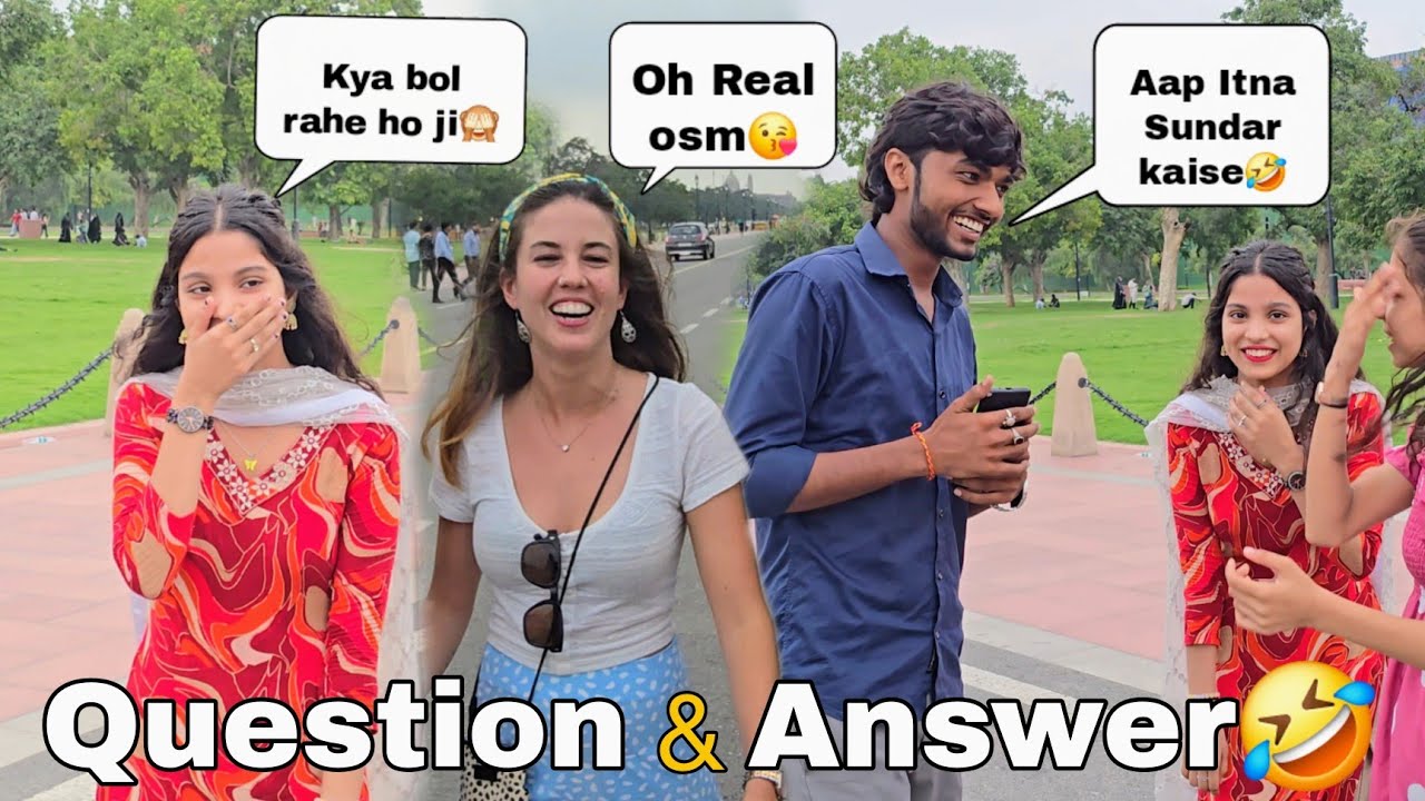 Funny Question Girls Se😅🤣 || Guddu Vlogs