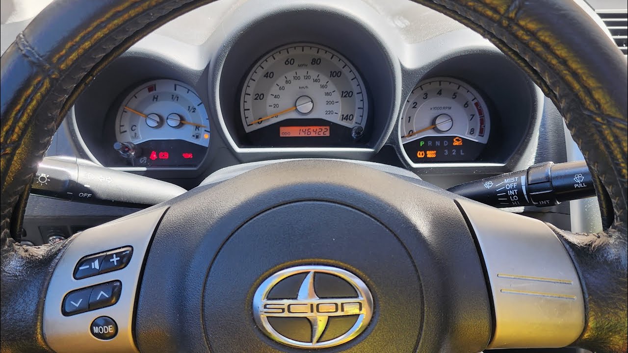 Scion TC 2004 2005 2006 2007 2008 2009 2010 2011 Reset the Oil Light / Maintenance Light / Oil Life