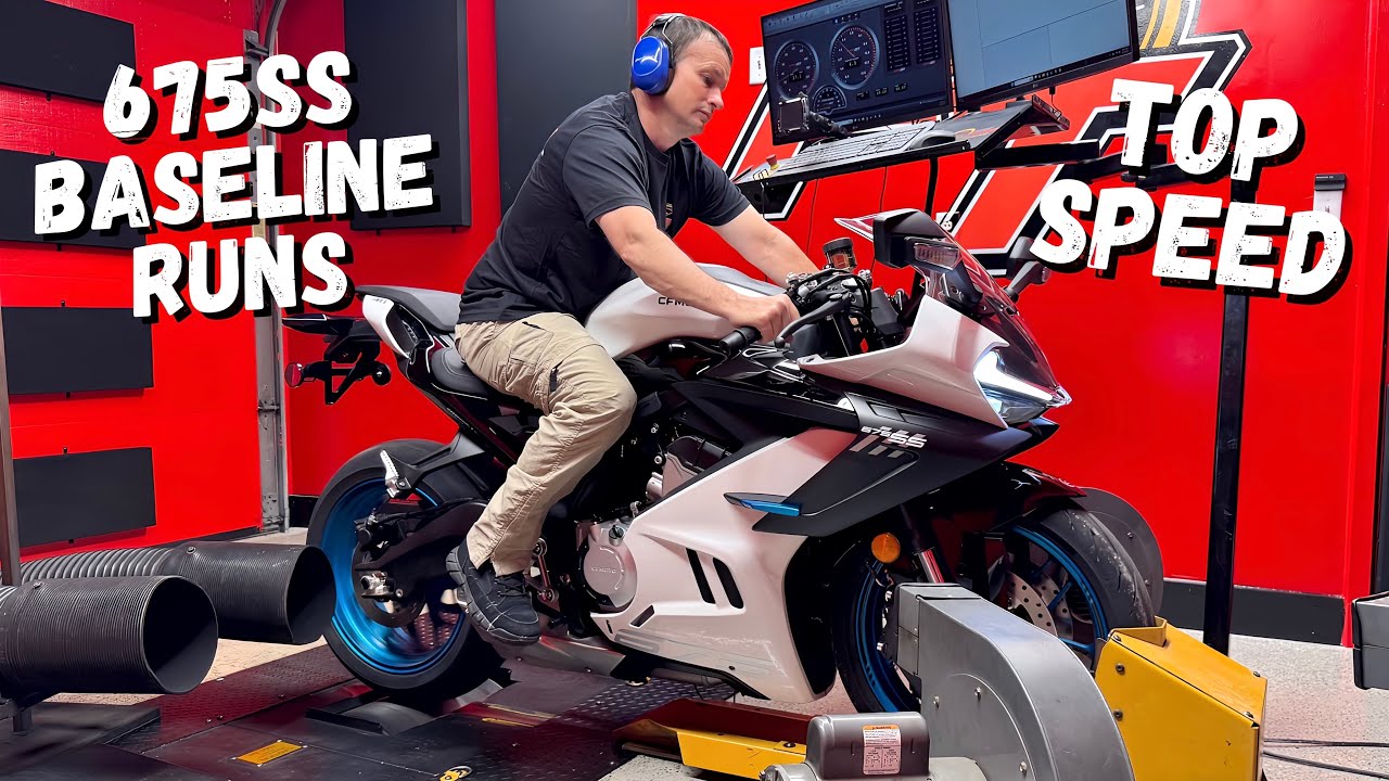 CFMOTO 675SS Top Speed Dyno Runs w/Team MSC in the Fast Tunes shop