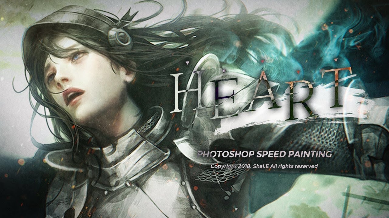 Photoshop Speed paint - Heart