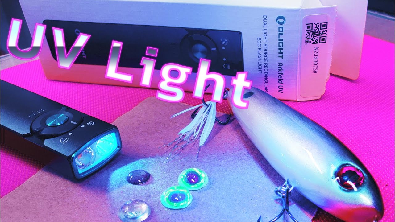 Обзор и тестирование УФ-фонарика Olight. УФ-свет быстро и легко затвердевает эпоксидная смола. #u...