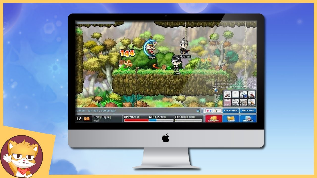 MapleStory ТЕПЕРЬ НА MAC!