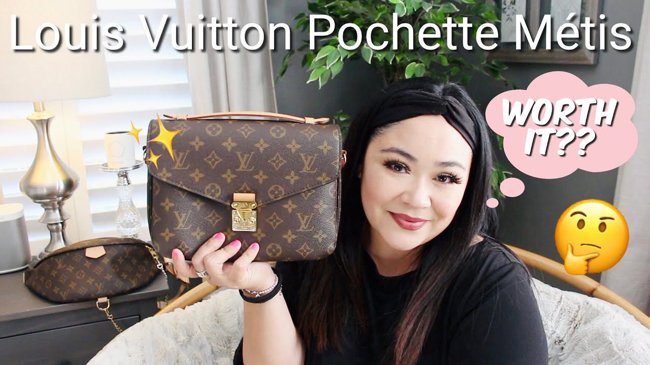 LOUIS VUITTON POCHETTE METIS REVIEW | WHAT FITS INSIDE | PORS AND CONS