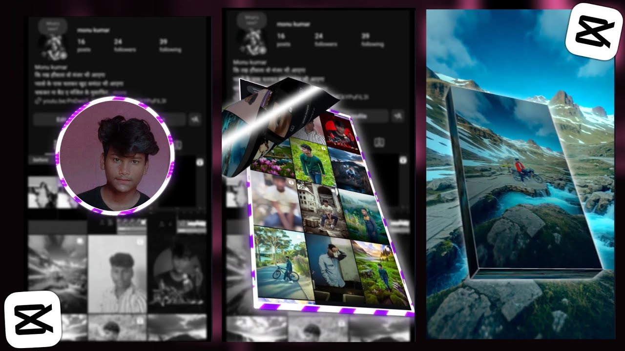 INST AGRAM PROFILE EDIT🔥💯 XML FILE ALIGHT MOTION NEW TRENDING INSTA TREND #xml​