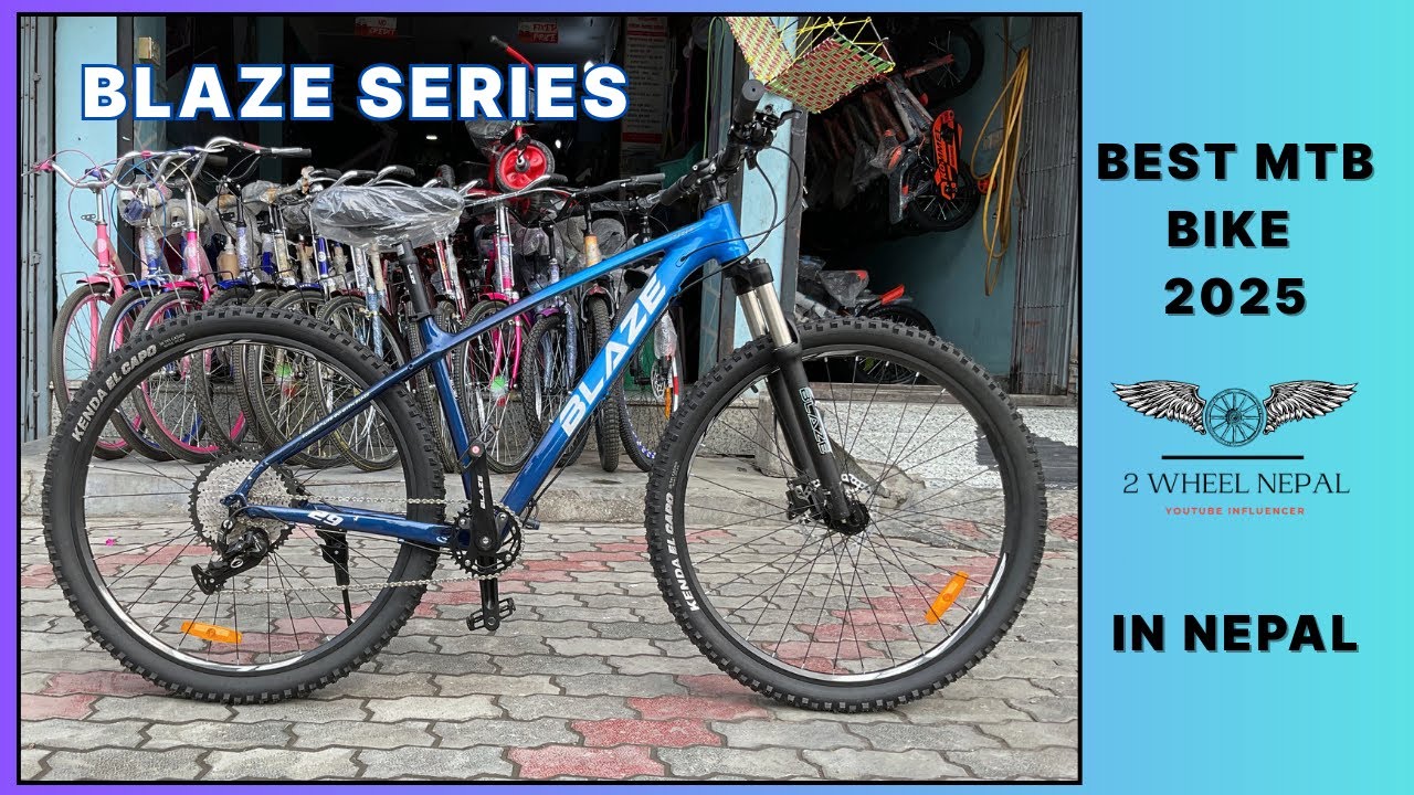Best MTB Cycle In Nepal 2025. Blaze New MTB Cycle in Chitwan Nepal.