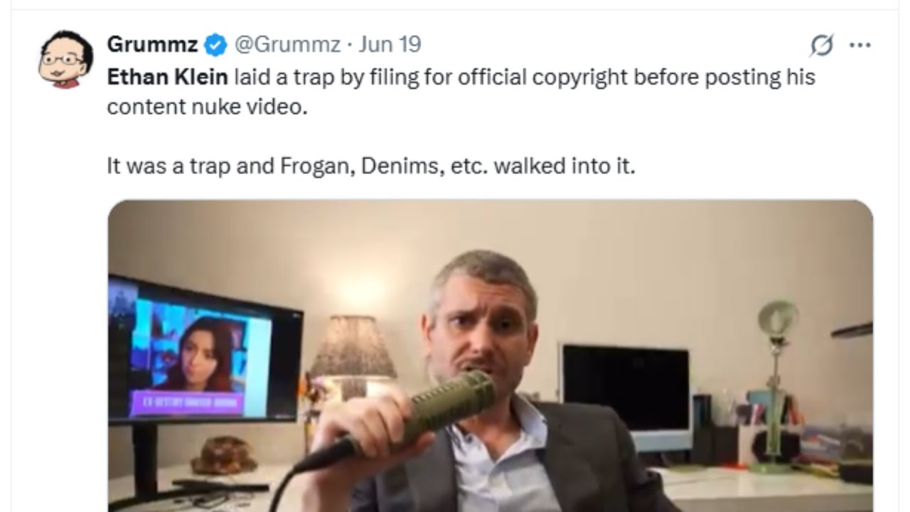 Ethan Klein Springs Copyright Lawsuit On His Critics