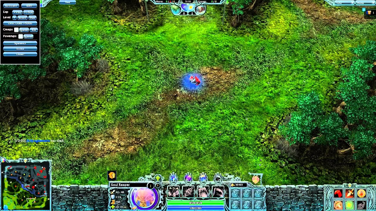 HoN - Soul Reaper Alternate Avatar Death Animation
